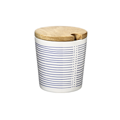 Cup, Linie, large with wooden lid
